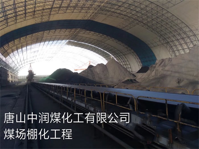 扬中中润煤化工有限公司煤场棚化工程